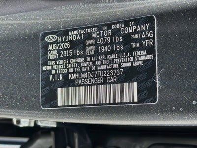 2026 Hyundai ELANTRA HYBRID Blue