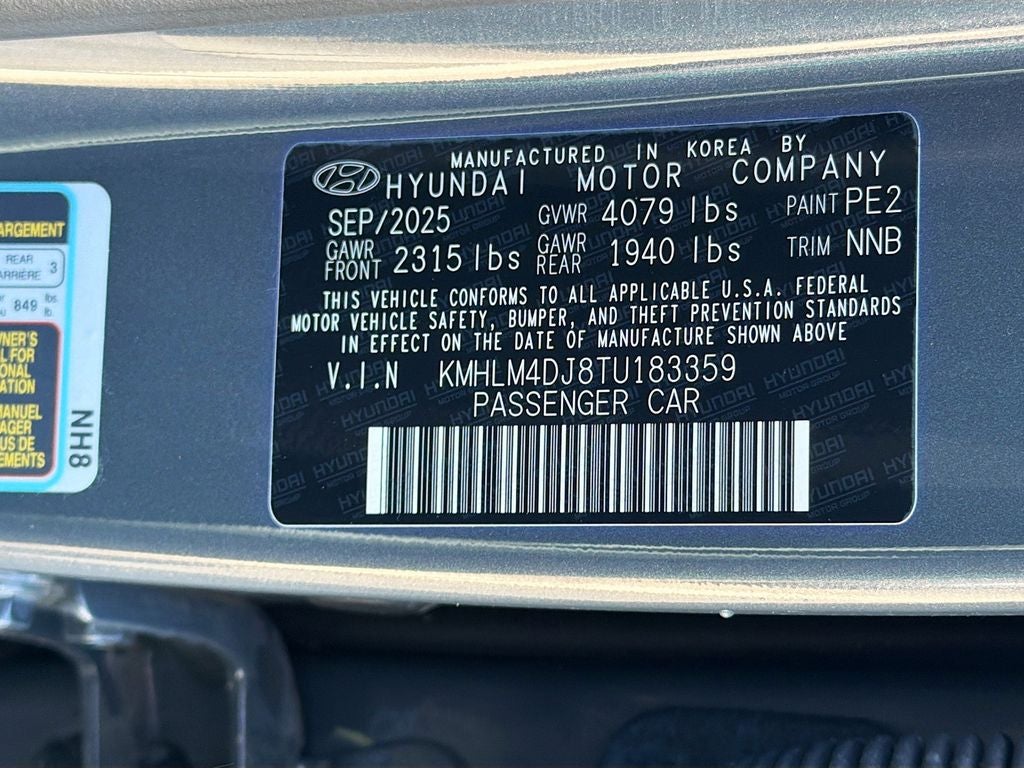 2026 Hyundai ELANTRA HYBRID SEL Sport