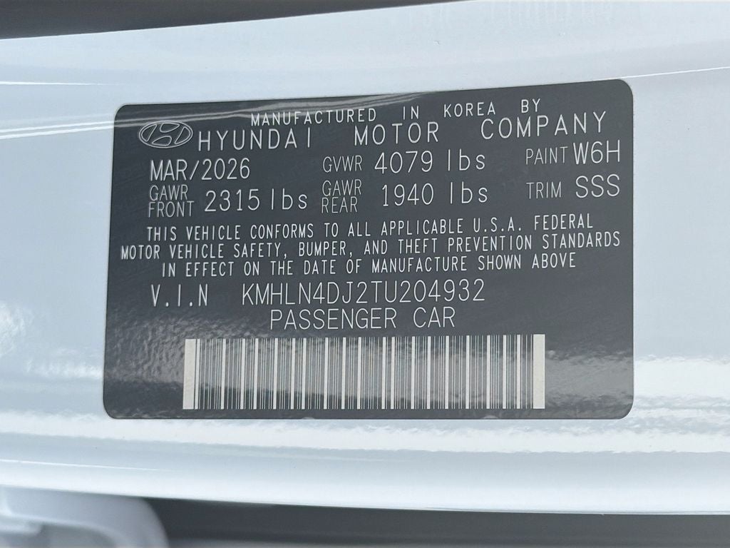 2026 Hyundai ELANTRA HYBRID Limited