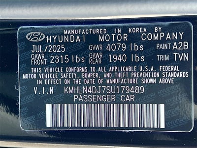 2025 Hyundai ELANTRA HYBRID Limited