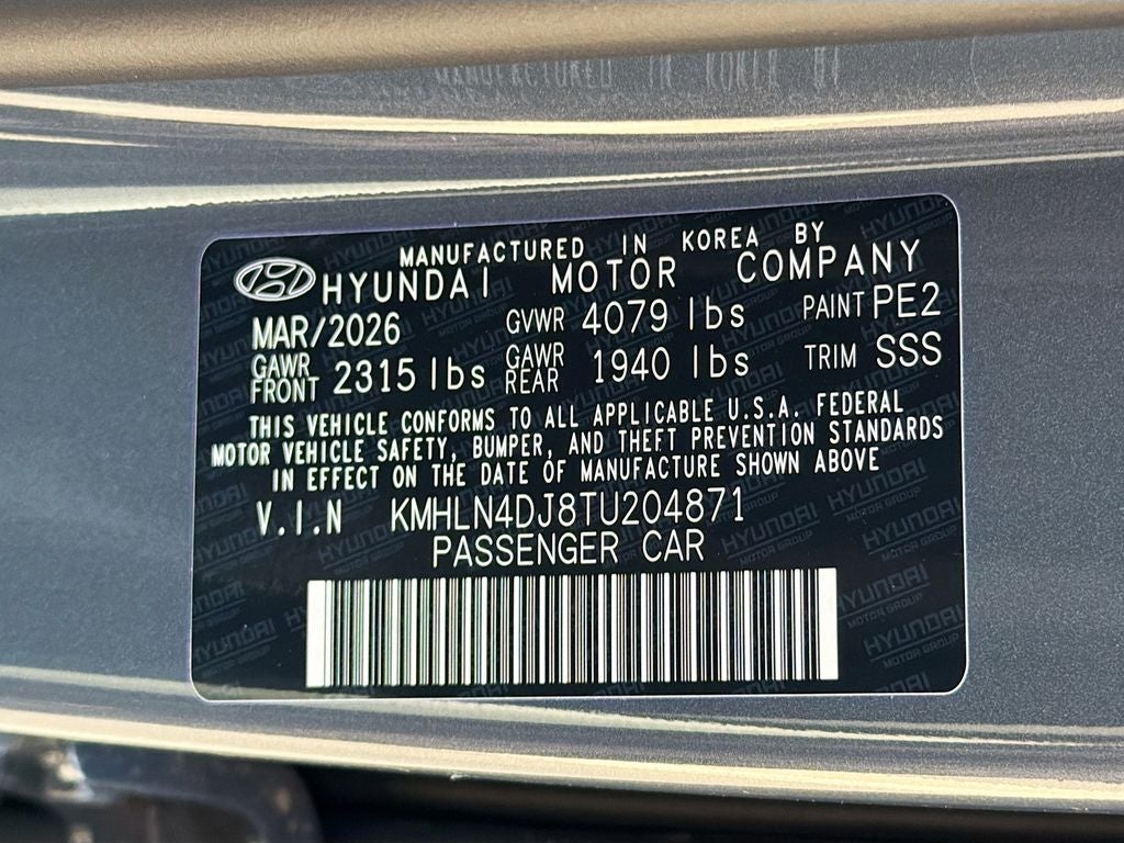 2026 Hyundai ELANTRA HYBRID Limited