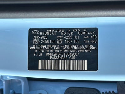 2026 Hyundai ELANTRA N Base