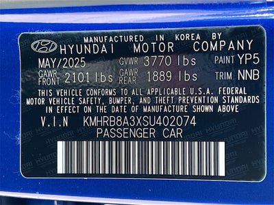 2025 Hyundai VENUE SE