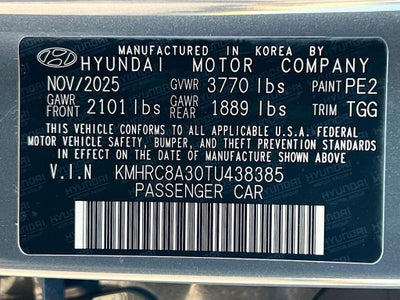 2026 Hyundai VENUE SEL