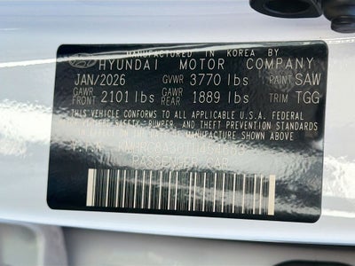 2026 Hyundai VENUE SEL