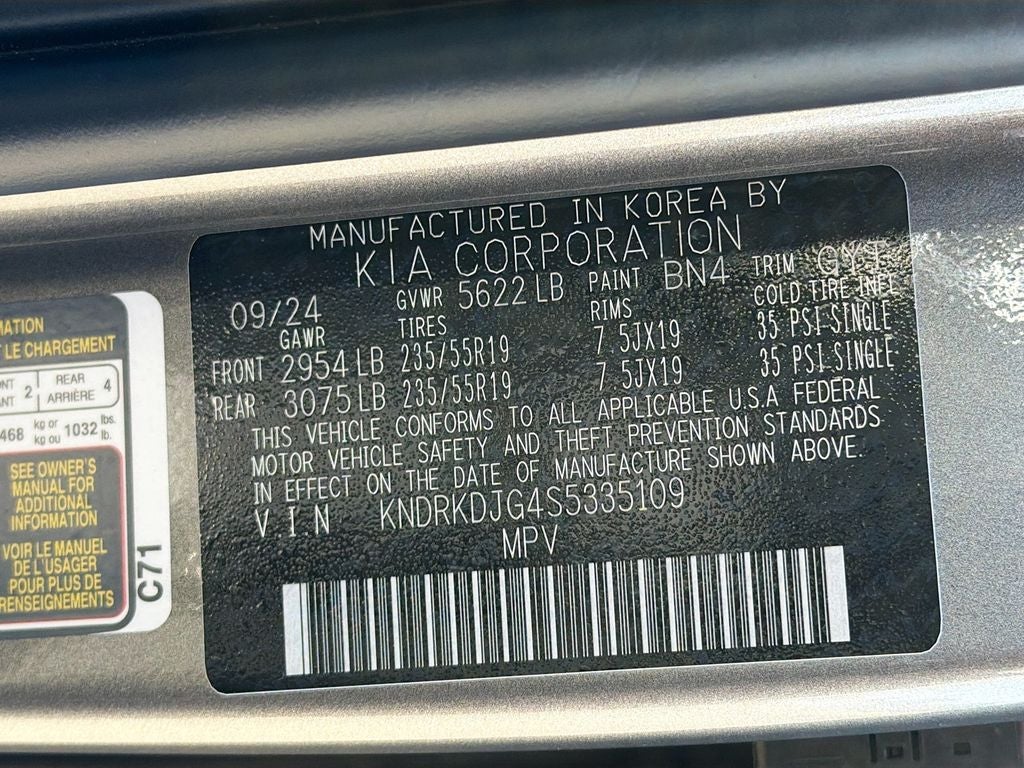 2025 Kia Sorento Hybrid SX Prestige
