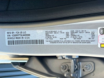 2020 RAM 1500 Limited