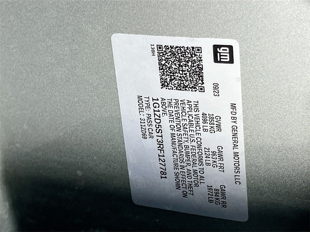 2024 Chevrolet Malibu LT 1LT