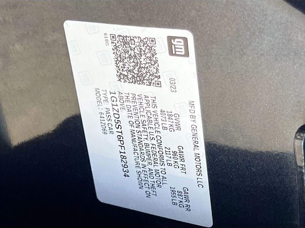 2023 Chevrolet Malibu LT 1LT