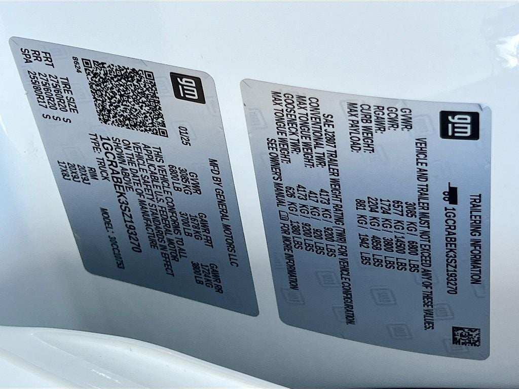 2025 Chevrolet Silverado 1500 Custom