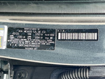 2023 Kia Forte LXS