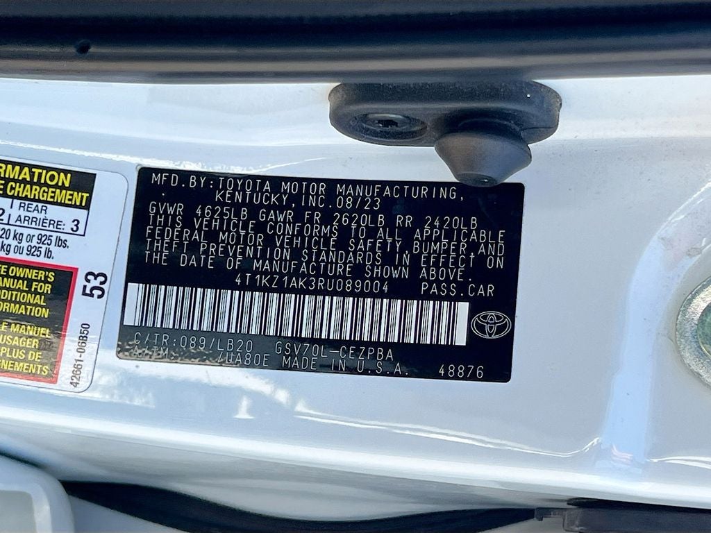2024 Toyota Camry XSE V6