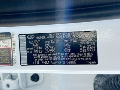 2022 Hyundai TUCSON SE