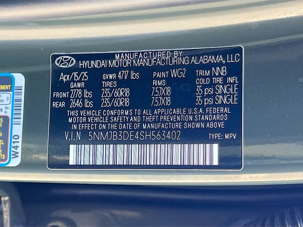 2025 Hyundai TUCSON SEL