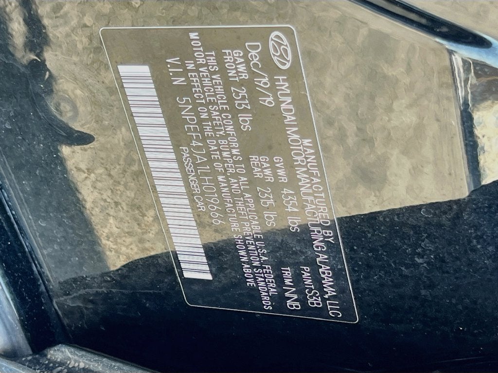 2020 Hyundai SONATA SEL