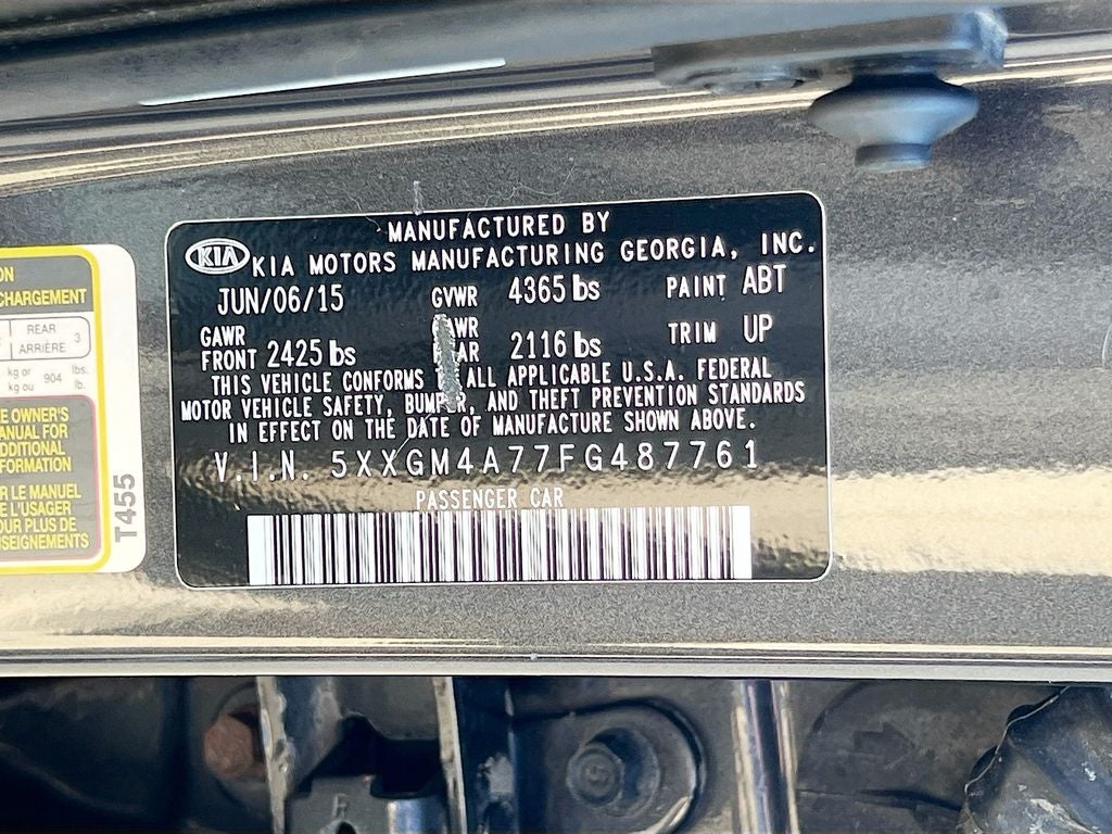 2015 Kia Optima LX