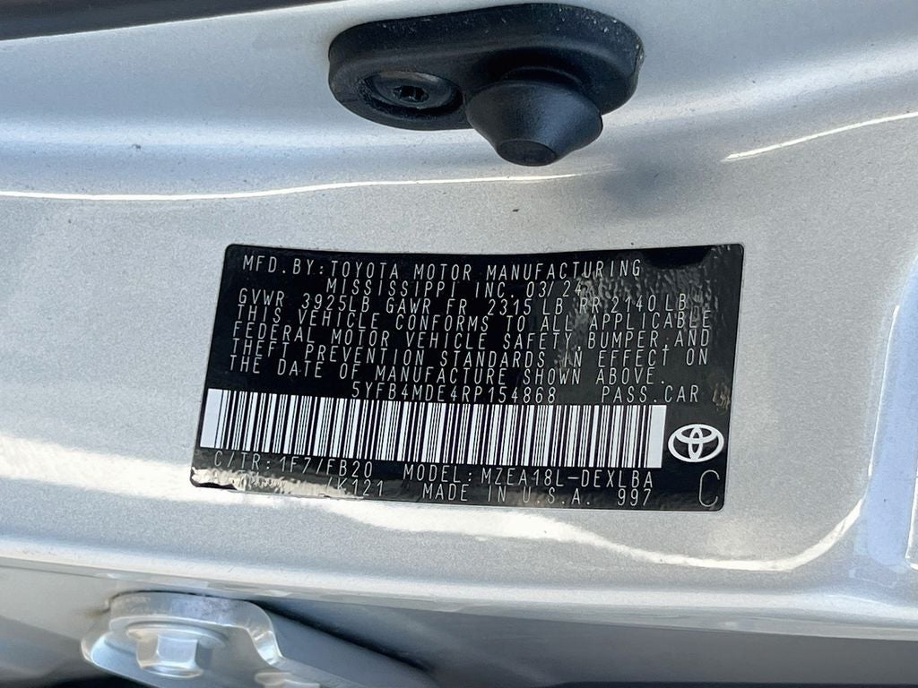 2024 Toyota Corolla LE