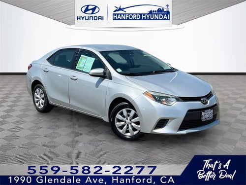2016 Toyota Corolla LE