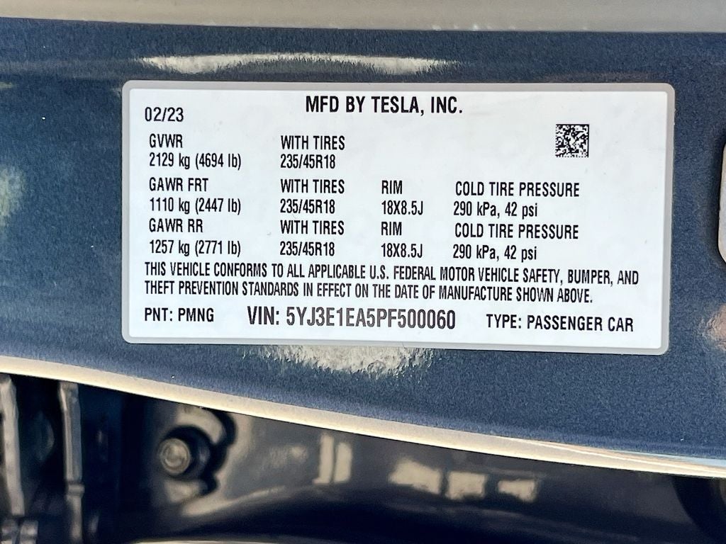 2023 Tesla Model 3 Base