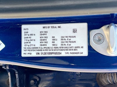 2023 Tesla Model 3 Long Range