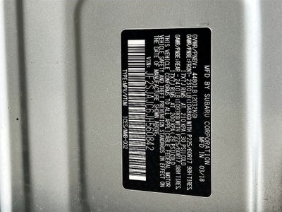 2018 Subaru Forester 2.5i Limited