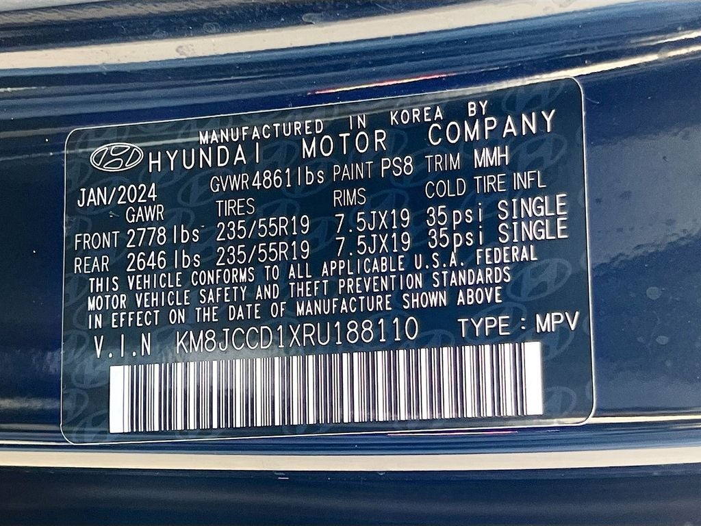 2024 Hyundai TUCSON HYBRID SEL Convenience