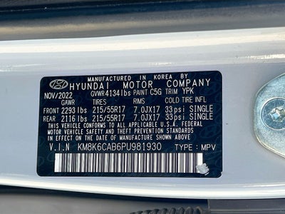 2023 Hyundai KONA SEL