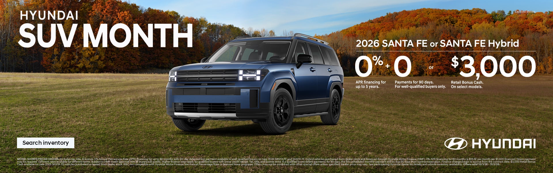 0% APR for 60 mos. + 0 Payments for 90 Days