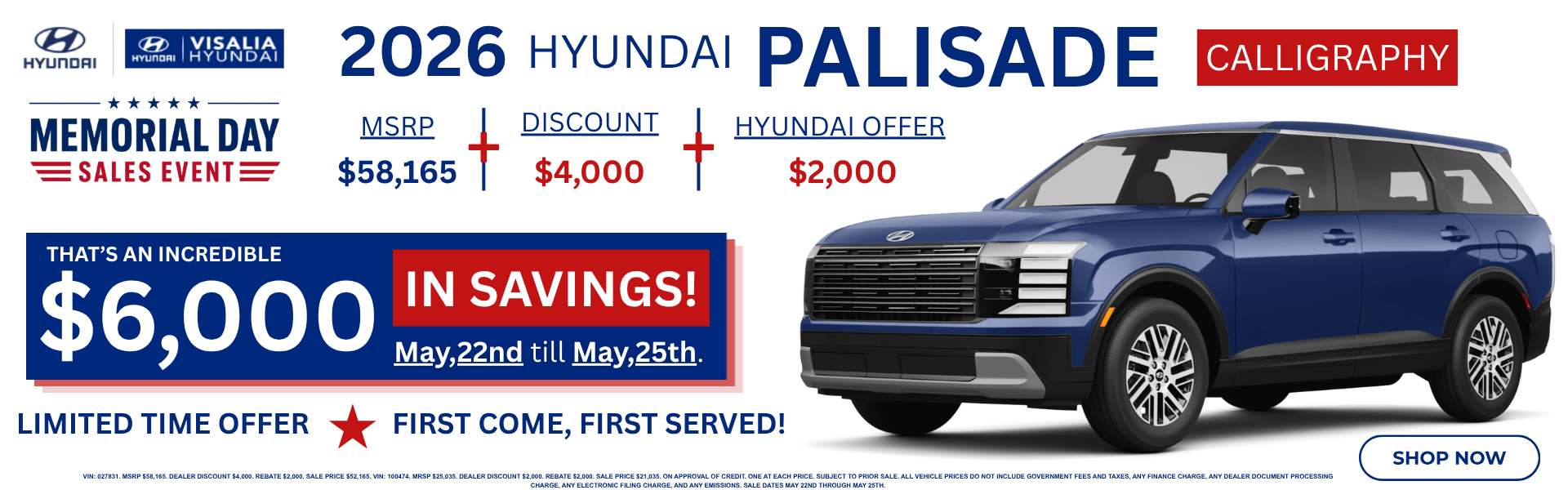 2026 Hyundai Palisade